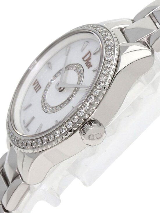 Dior Montaigne Diamond Bezel Watch SS main image 9